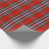 Scottish Clan MacFarlane Red Tartan Pset Cadeaupapier (Hoek)