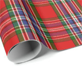 Scottish Clan MacFarlane Red Tartan Pset Cadeaupapier (Rol Hoek)
