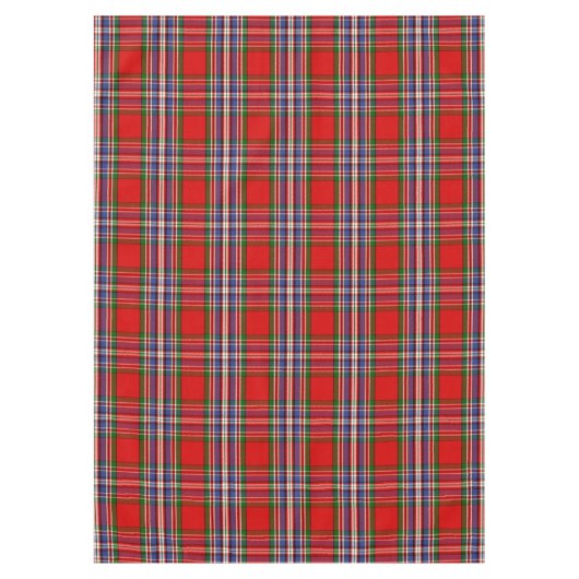 Scottish Clan MacFarlane Red Tartan Pset Tafelkleed (Voorkant)