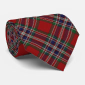 Scottish Clan MacFarlane Tartan Stropdas (Opgerold)