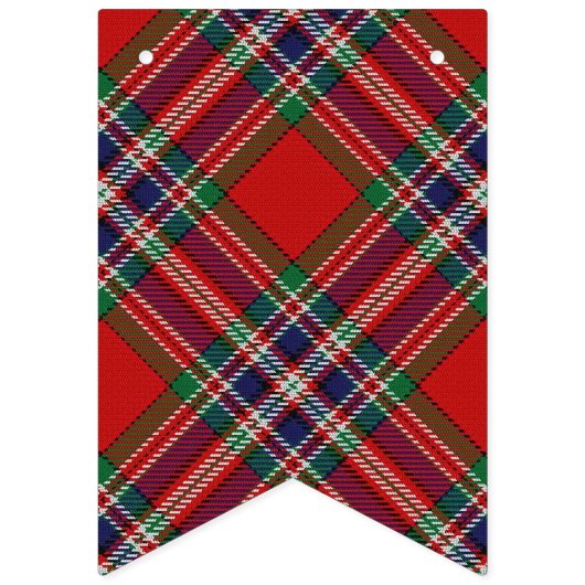 Scottish Clan MacFarlane Tartan Vlaggetjes (Tweede vlag)