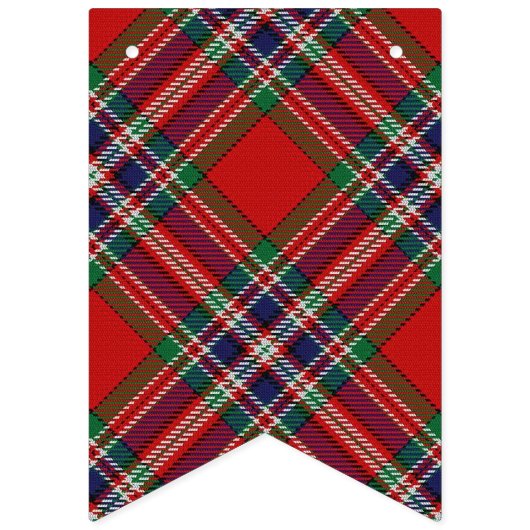 Scottish Clan MacFarlane Tartan Vlaggetjes (Eerste vlag)