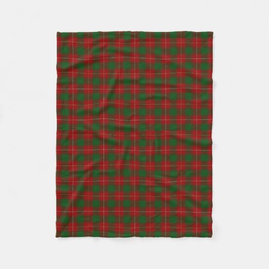 Scottish Clan MacFie Classic Tartan Fleece Deken (Voorkant)