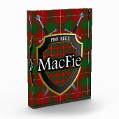 Scottish Clan MacFie Tartan Fotoblokken (Links)