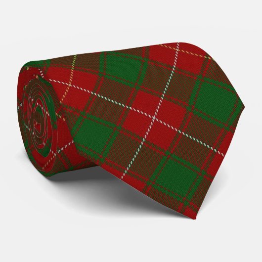 Scottish Clan MacFie Tartan Stropdas (Opgerold)