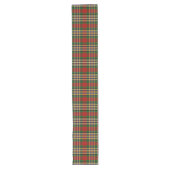 Scottish Clan MacGill Tartan Pset Lange Tafelloper (Voorkant)