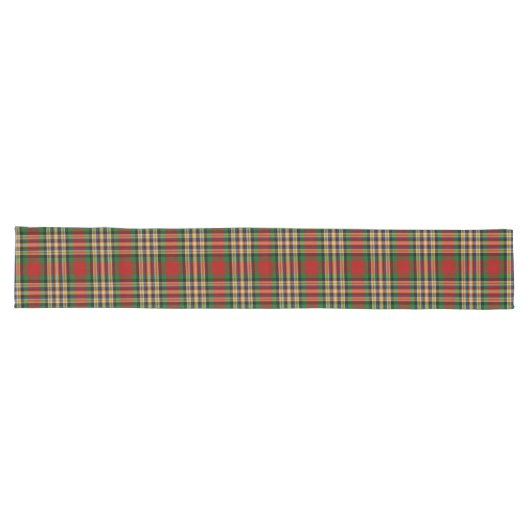 Scottish Clan MacGill Tartan Pset Lange Tafelloper (Horizontaal)