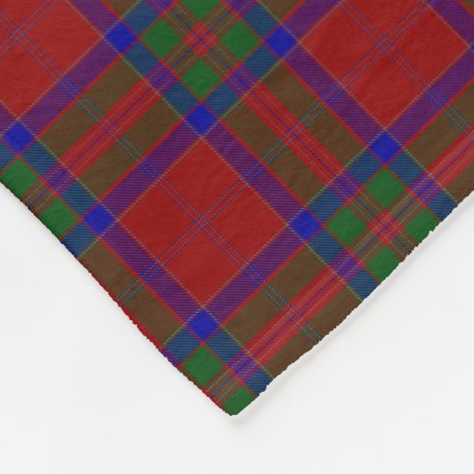 Scottish Clan MacGillivray Classic Tartan Fleece Deken (Hoek)