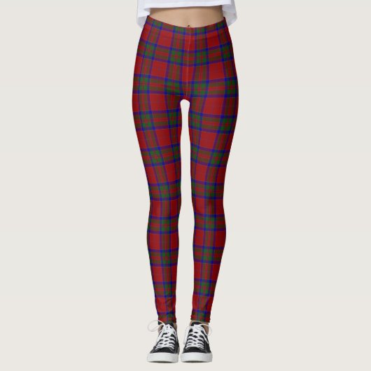 Scottish Clan MacGillivray Tartan Leggings (Voorkant)