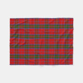 Scottish Clan MacGillivray Tartan Pset Fleece Deken (Voorkant (Horizontaal))