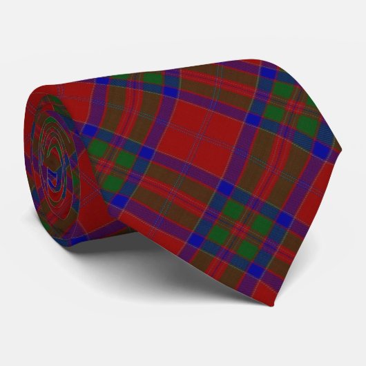 Scottish Clan MacGillivray Tartan Stropdas (Opgerold)