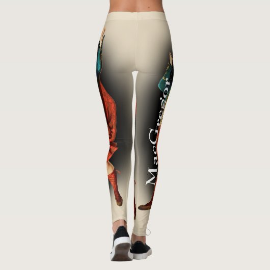 Scottish Clan MacGregor door R. R. McIan Leggings (Achterkant)