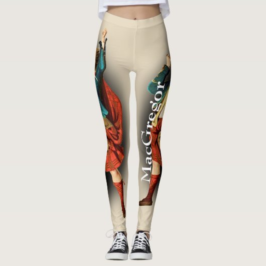 Scottish Clan MacGregor door R. R. McIan Leggings (Voorkant)