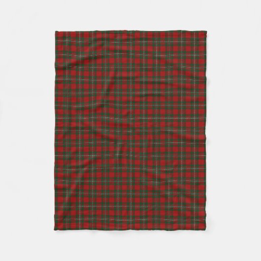 Scottish Clan MacGregor Gregor Classic Tartan Fleece Deken (Voorkant)