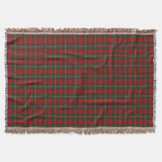 Scottish Clan MacGregor Gregor Tartan Deken (Voorkant)