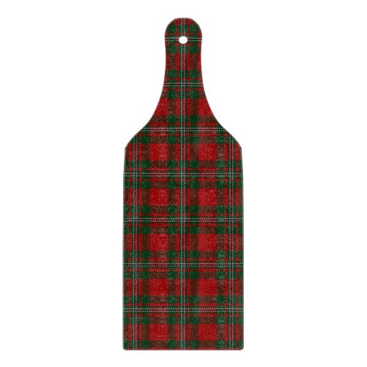 Scottish Clan MacGregor Gregor Tartan Snijplank (Voorkant)