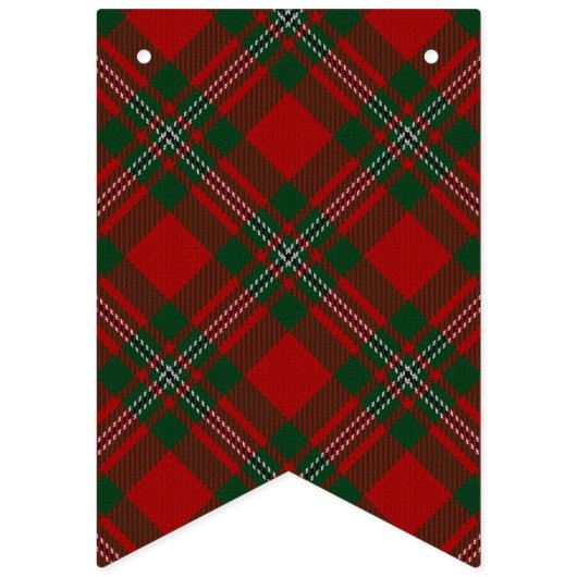 Scottish Clan MacGregor Gregor Tartan Vlaggetjes (Tweede vlag)