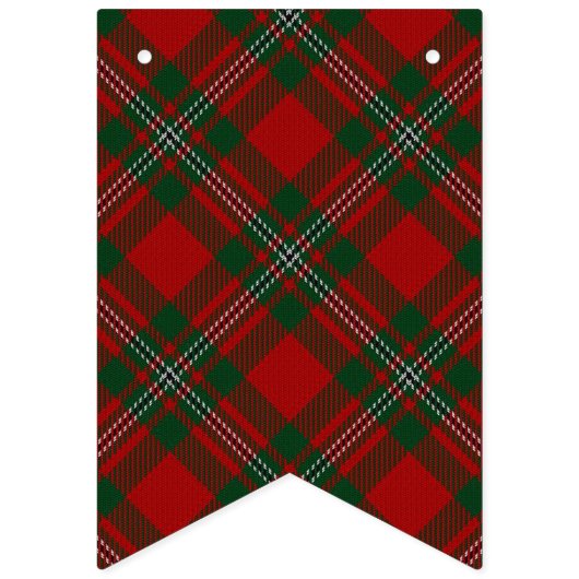 Scottish Clan MacGregor Gregor Tartan Vlaggetjes (Eerste vlag)