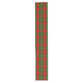 Scottish Clan MacGregor Tartan Pset Lange Tafelloper (Voorkant)