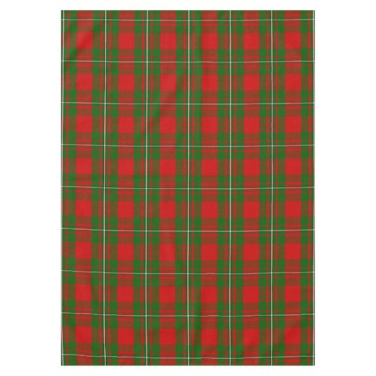 Scottish Clan MacGregor Tartan Pset Tafelkleed (Voorkant)