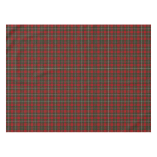 Scottish Clan MacGregor Tartan Tafelkleed (Voorkant (Horizontaal))