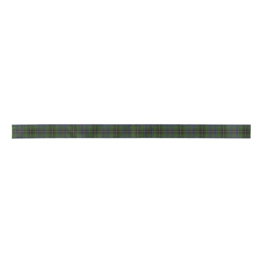Scottish Clan MacInnes Classic Tartan Satijnen Lint (Voorkant)