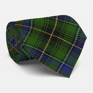 Scottish Clan MacInnes Letter M Monogram Tartan Stropdas