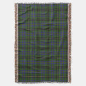 Scottish Clan MacInnes Tartan Deken (Voorkant Verticaal)