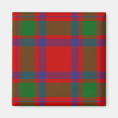 Scottish Clan MacIntosh Tartan Pset Magneet (Voorkant)