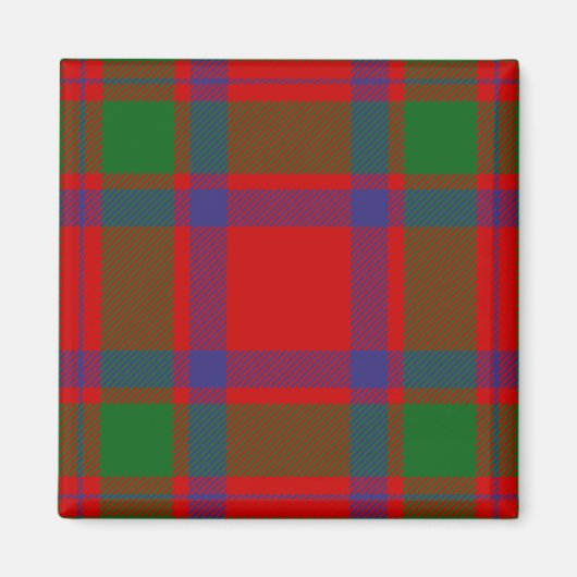 Scottish Clan MacIntosh Tartan Pset Magneet (Voorkant)