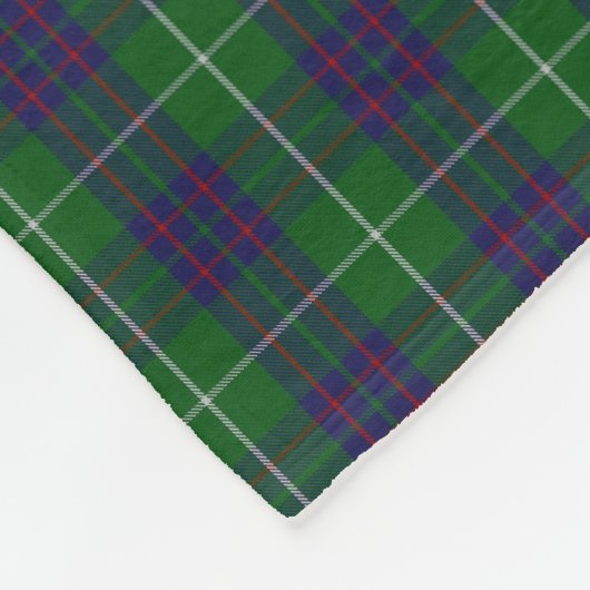 Scottish Clan MacIntyre Classic Tartan Fleece Deken (Hoek)