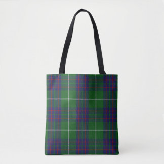 Scottish Clan MacIntyre Tartan Pset Tote Bag