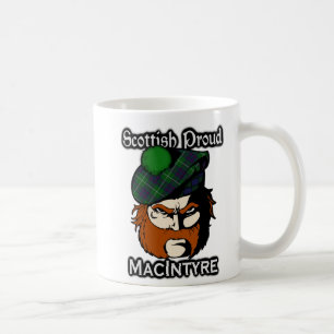 Scottish Clan MacIntyre Tartan Scottish Koffiemok