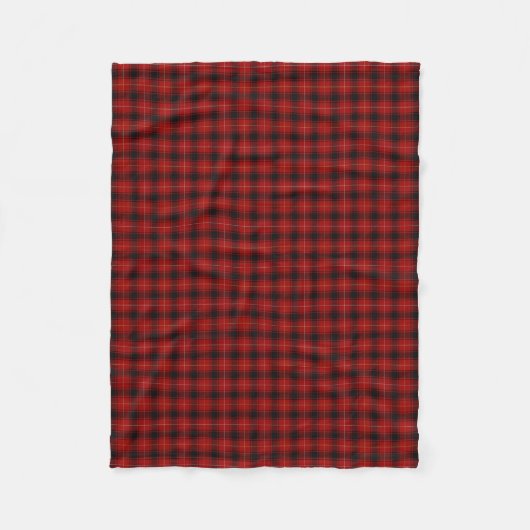 Scottish Clan MacIver Classic Tartan Fleece Deken (Voorkant)