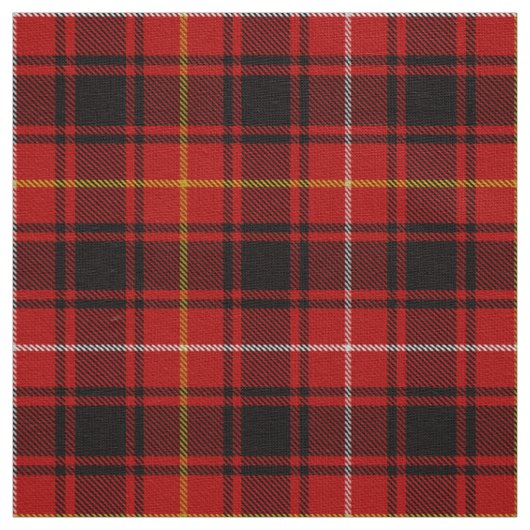 Scottish Clan MacIver Tartan Pset Stof (Swatch)
