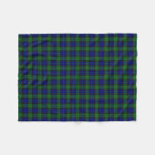 Scottish Clan MacKay Classic Tartan Fleece Deken (Voorkant (Horizontaal))