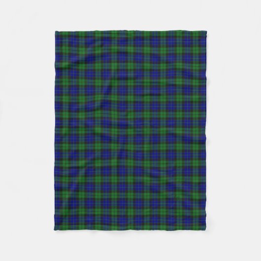 Scottish Clan MacKay Classic Tartan Fleece Deken (Voorkant)