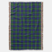 Scottish Clan MacKay Tartan Deken (Voorkant Verticaal)