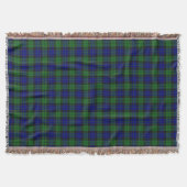 Scottish Clan MacKay Tartan Deken (Voorkant)