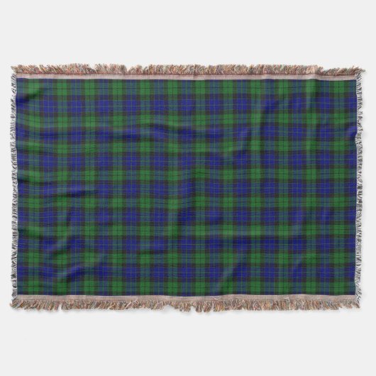 Scottish Clan MacKay Tartan Deken (Voorkant)