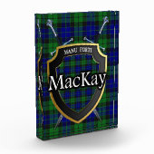 Scottish Clan MacKay Tartan Fotoblokken (Links)