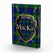 Scottish Clan MacKay Tartan Fotoblokken (Rechts)
