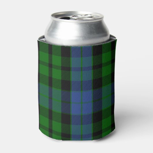 Scottish Clan MacKay Tartan Pset Blikjeskoeler (Blikje Voorkant)