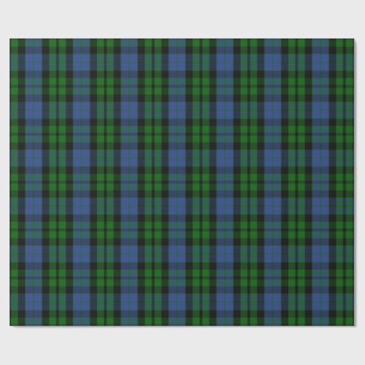 Scottish Clan MacKay Tartan Pset Cadeaupapier (Vlak)
