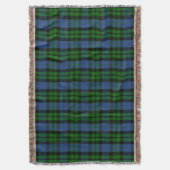 Scottish Clan MacKay Tartan Pset Deken (Voorkant Verticaal)