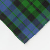 Scottish Clan MacKay Tartan Pset Fleece Deken (Hoek)