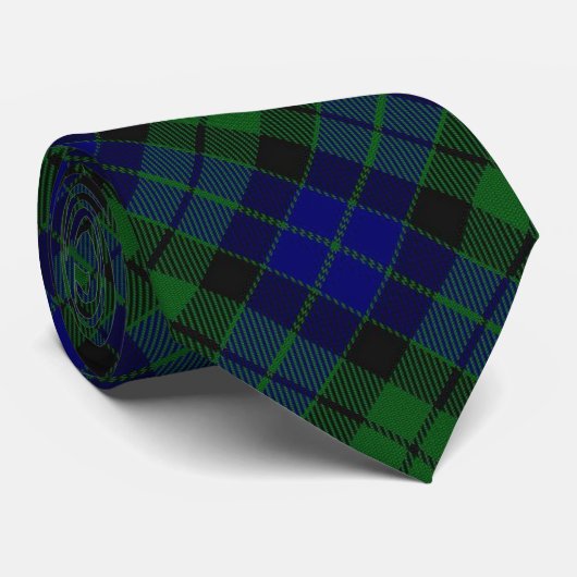 Scottish Clan MacKay Tartan Stropdas (Opgerold)