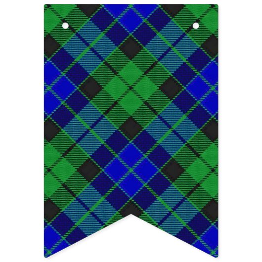 Scottish Clan MacKay Tartan Vlaggetjes (Tweede vlag)