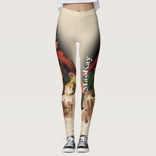Scottish Clan MacKay van R. R. McIan Leggings (Voorkant)
