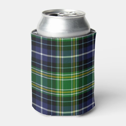 Scottish Clan MacKellar Tartan Pset Blikjeskoeler (Blikje Voorkant)